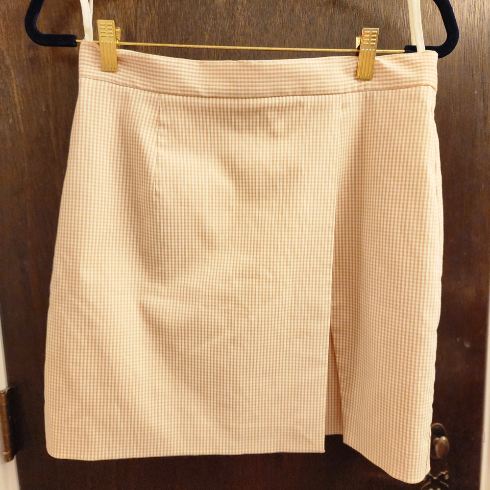 Alex Marie Tailored Checkered Skirt 6